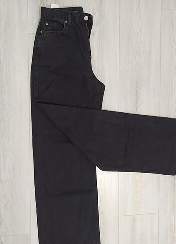 Trendyol & Milla Siyah Kot Pantolon