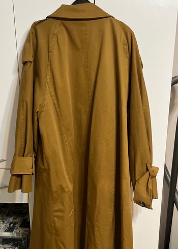 Uzun Düğmeli Trençkot - Görsel 3