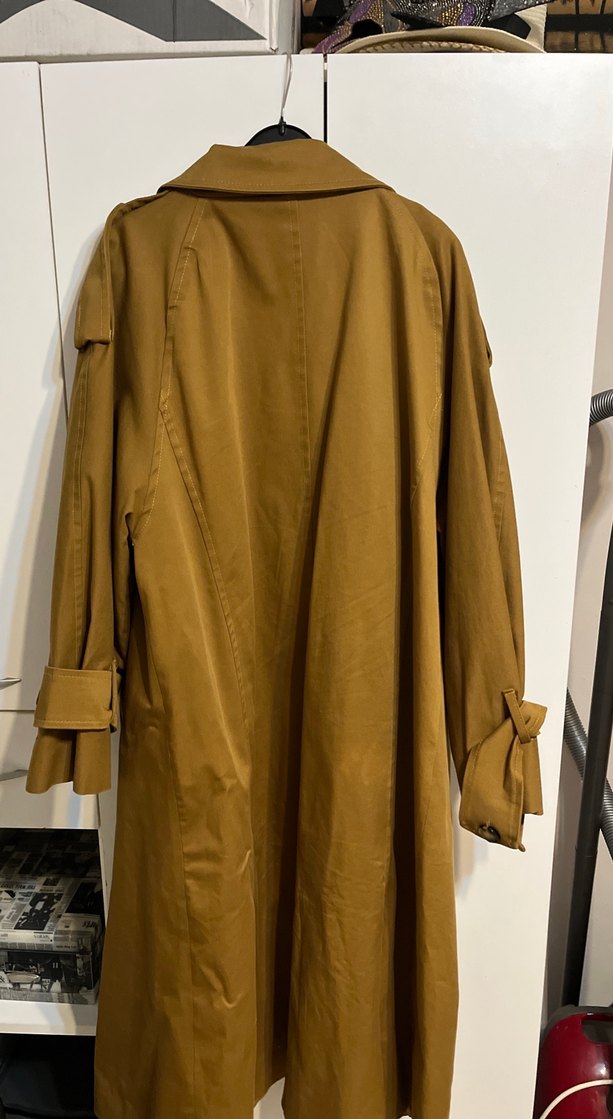Uzun Düğmeli Trençkot - Görsel 3