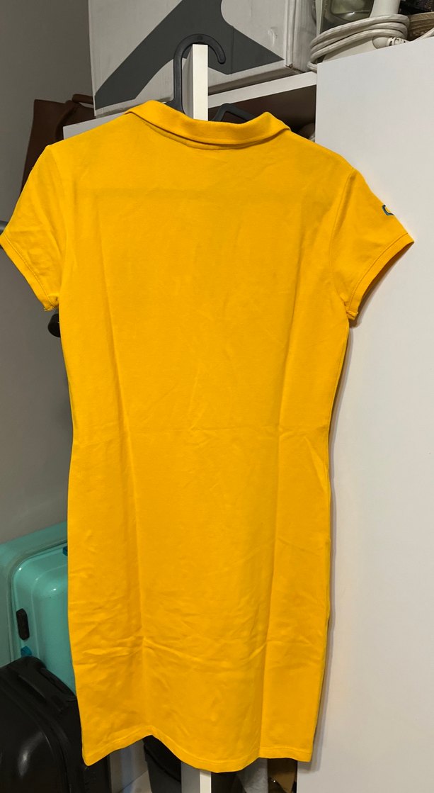 Polo Yaka Tişört Elbise - Görsel 4