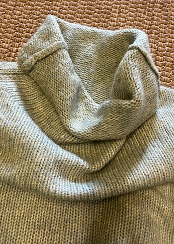 Boğazlı Triko Kadın Kazak - Görsel 2