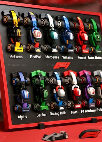 Formula 1 Mini Lego Standı - Görsel 3