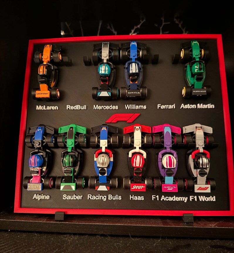 Formula 1 Mini Lego Standı - Görsel 5