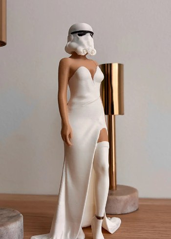 Stormtrooper Girl 16cm - Görsel 3