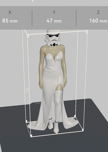 Stormtrooper Girl 16cm - Görsel 4