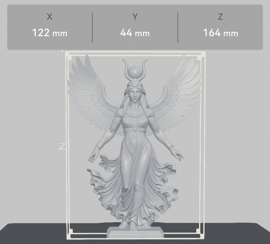 Tanrıça Isis 16.4cm - Görsel 5