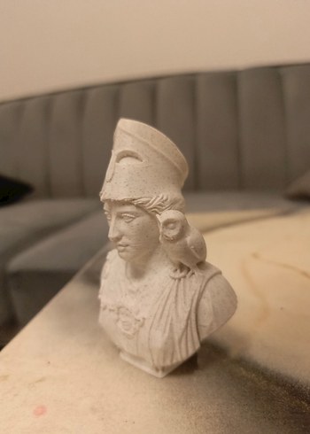 Athena Büstü 10cm - Görsel 3