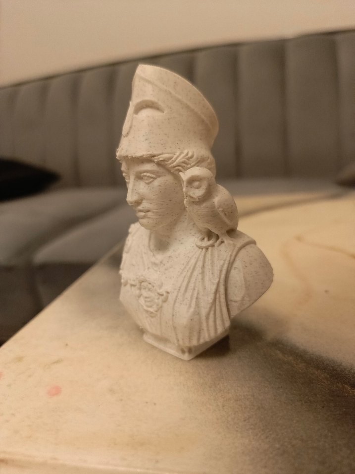 Athena Büstü 10cm - Görsel 2