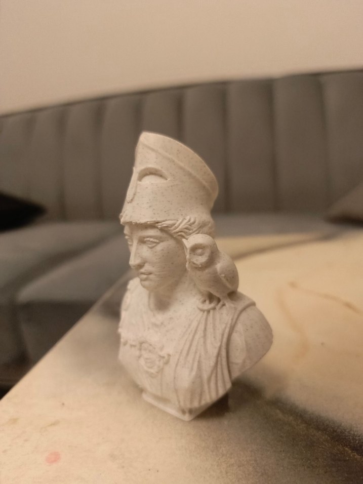 Athena Büstü 10cm - Görsel 3