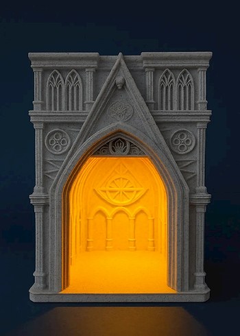 Gri Gotik Tarzda Büst - Görsel 3