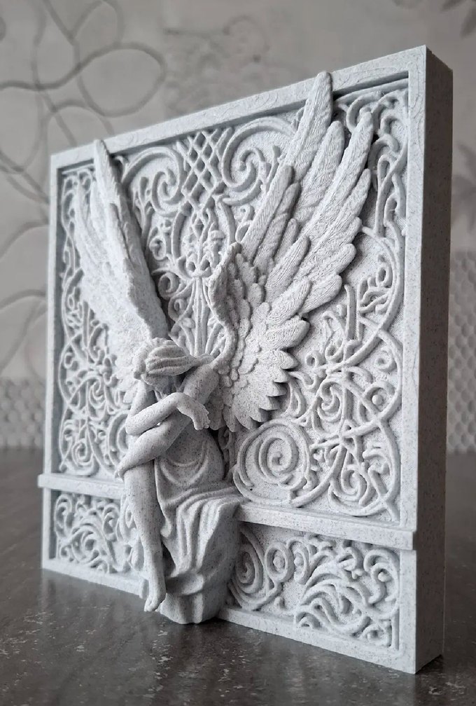 15cm Kanatlı Melek Figürü - Görsel 2