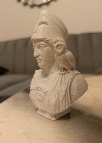 Athena Büstü 10cm - Görsel 10