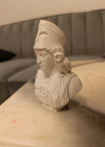 Athena Büstü 10cm - Görsel 2