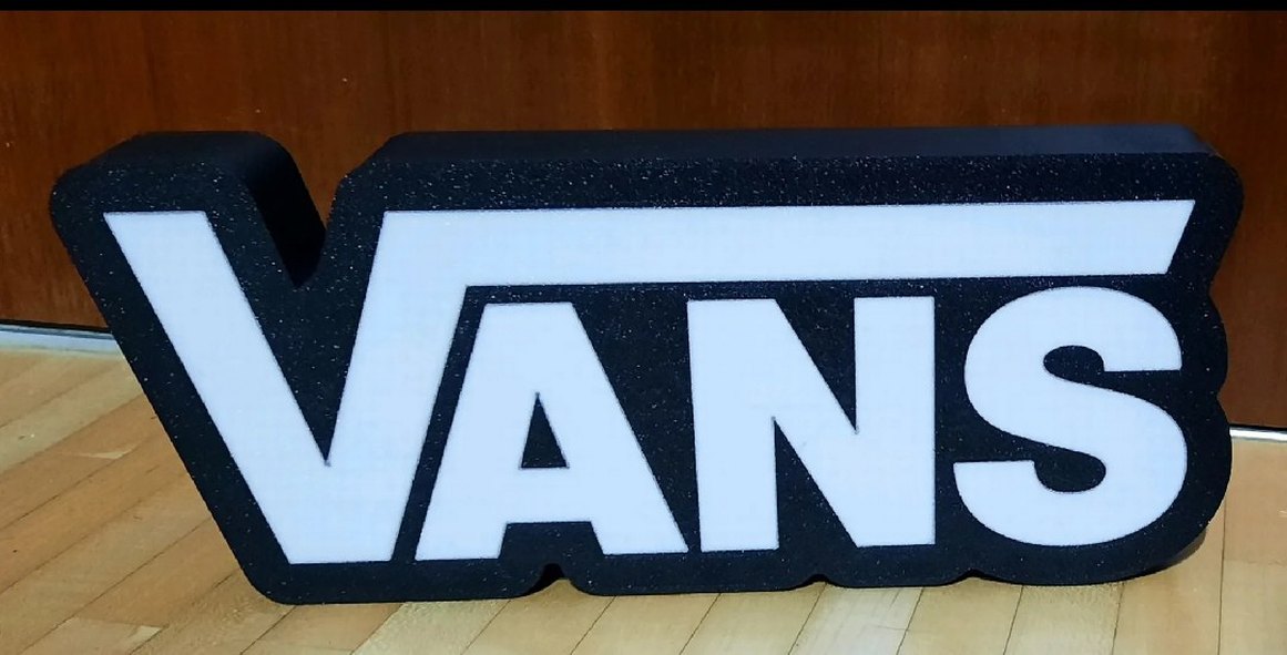 Siyah Vans Logolu Lightbox - Görsel 5