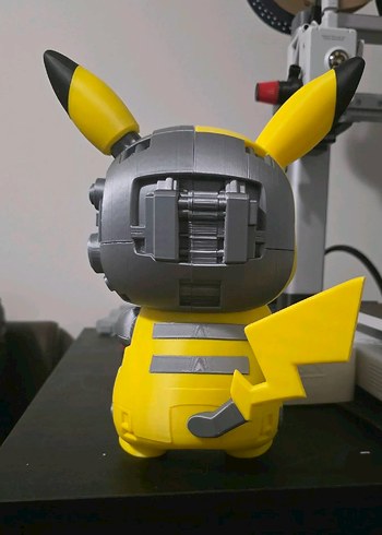 Yarı Robot Pikachu Figür 28cm - Görsel 5