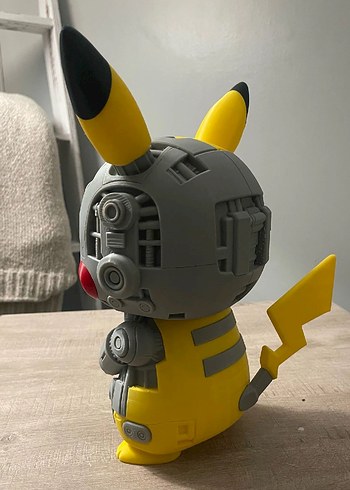 Yarı Robot Pikachu Figür 28cm - Görsel 4