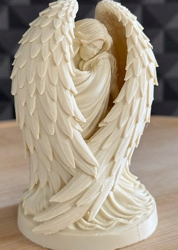 Beyaz Melek Figürü 10cm - Görsel 4