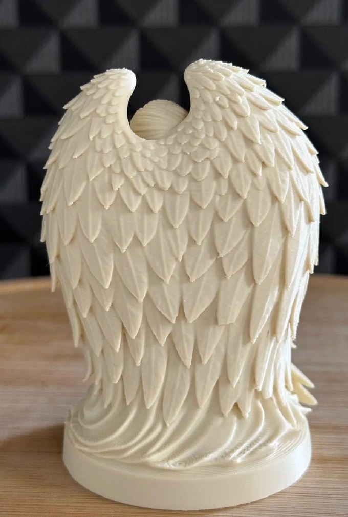 Beyaz Melek Figürü 10cm - Görsel 5