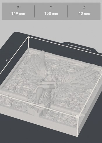 15cm Kanatlı Melek Figürlü Dekoratif Tablo - Görsel 6