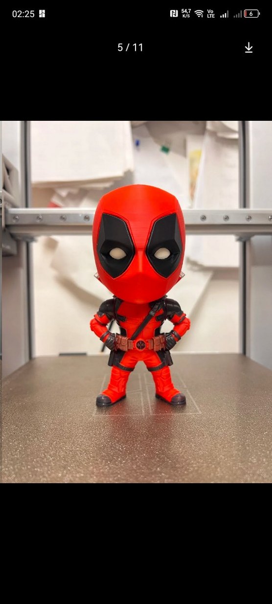 Kırmızı Deadpool Aksiyon Figürü 15cm - Görsel 4