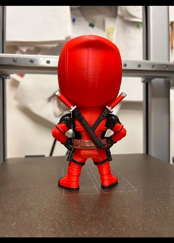 Kırmızı Deadpool Aksiyon Figürü 15cm - Görsel 2