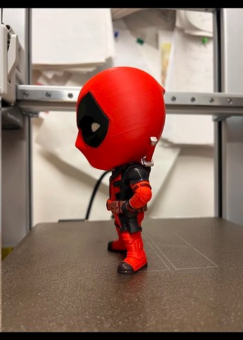Kırmızı Deadpool Aksiyon Figürü 15cm - Görsel 5