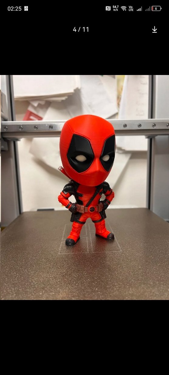 Kırmızı Deadpool Aksiyon Figürü 15cm - Görsel 3