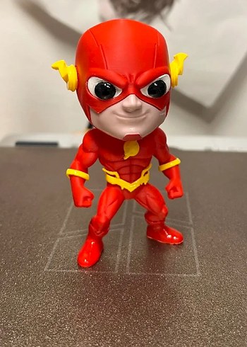 Kırmızı Flash Figür Aksiyon Oyuncak 12cm - Görsel 3