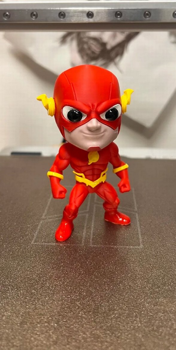 Kırmızı Flash Figür Aksiyon Oyuncak 12cm - Görsel 3