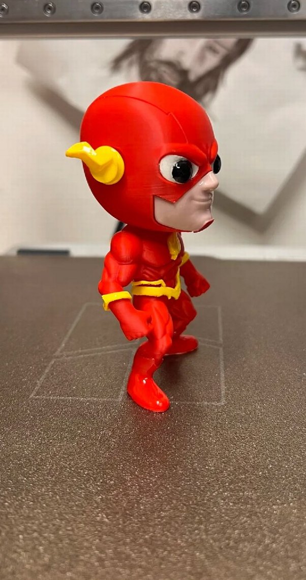 Kırmızı Flash Figür Aksiyon Oyuncak 12cm - Görsel 2