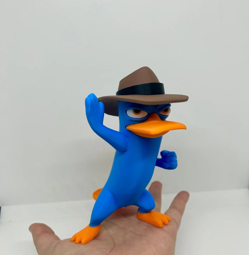 Ornitorenk Perry Aksiyon Figürü 15cm - Görsel 2