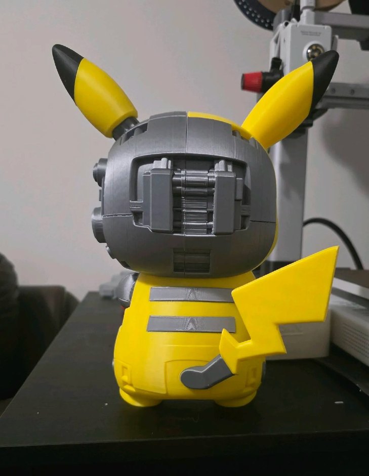 Sarı Pikachu Aksiyon Figürü 28cm - Görsel 3
