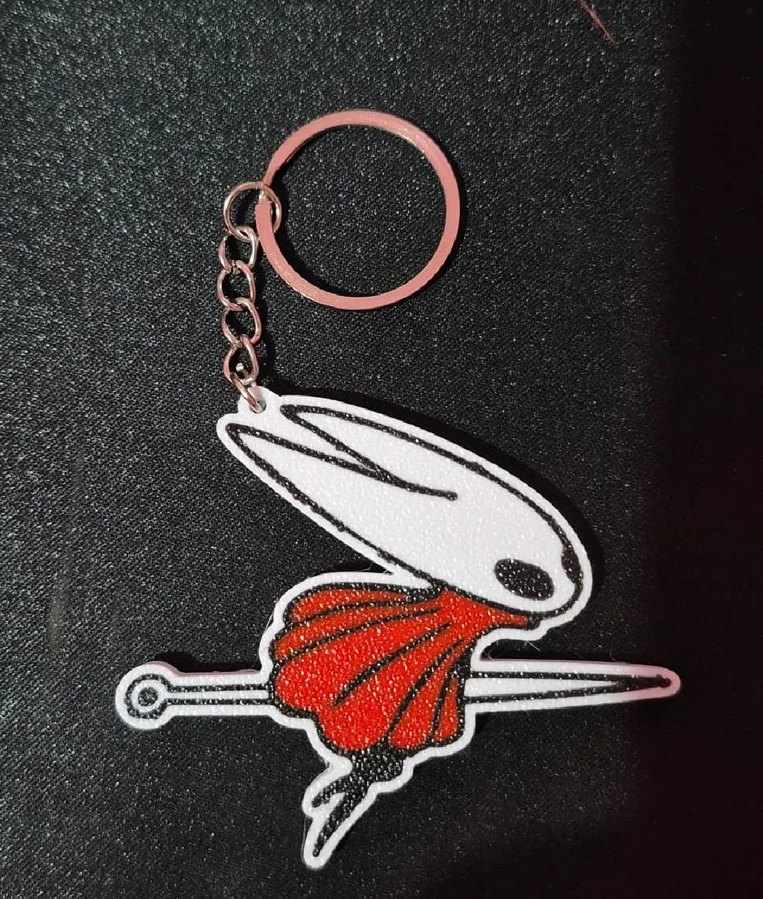 Renkli Hollow Knight Anahtarlık - Görsel 2