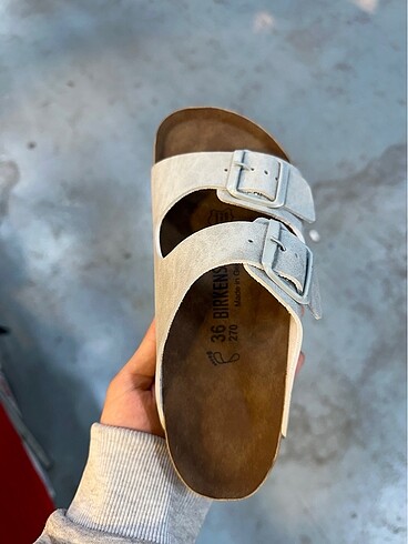 37 Beden gri Renk Birkenstock terlik
