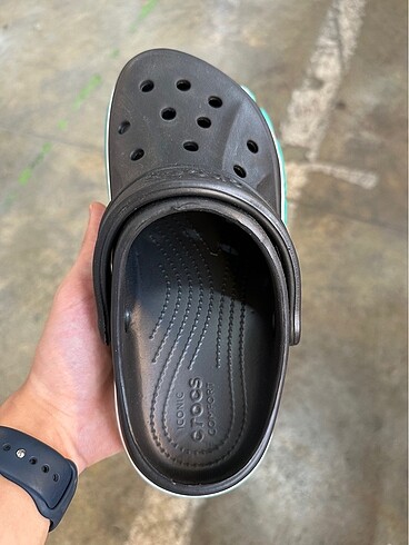 36 Beden siyah Renk Crocs terlik
