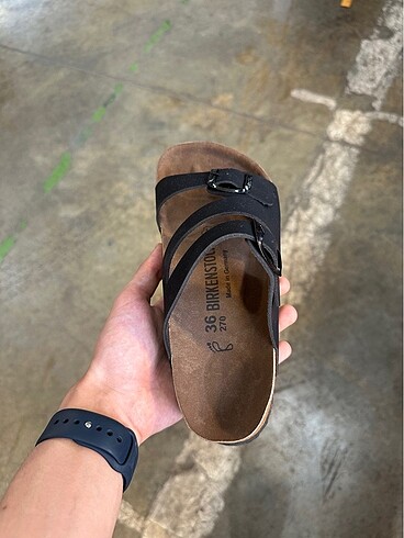 36 Beden siyah Renk Birkenstock terlik