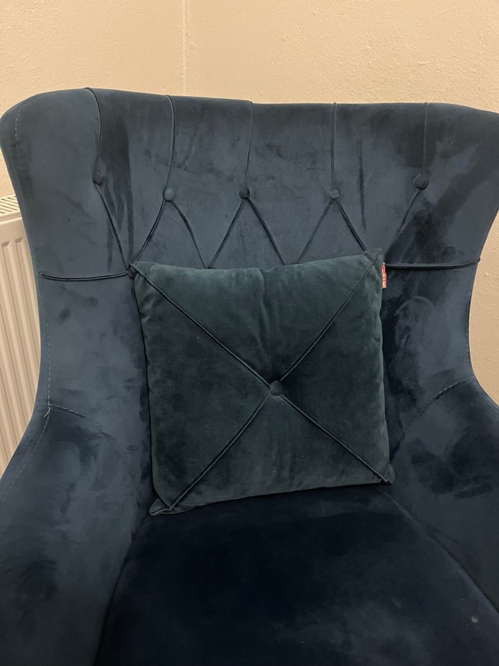 Lacivert Modern berjer - Görsel 4