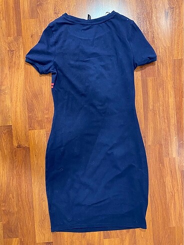 36 Beden lacivert Renk H&M günlük elbise