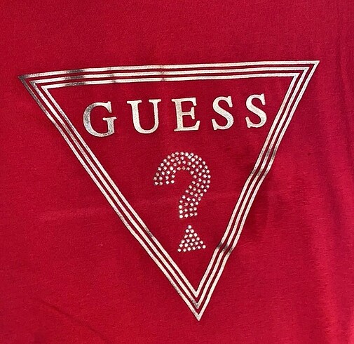 Guess Orjinal barkodlu Guess tişort