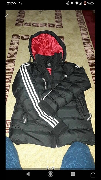 s Beden siyah Renk Adidas mont