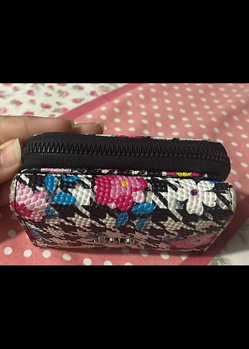 Renkli Yılan Desenli Kadın Cüzdanı - Görsel 2