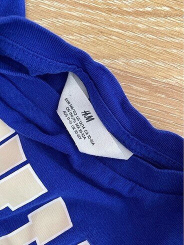 12-13 Yaş Beden H&M lacivert oversize tişört