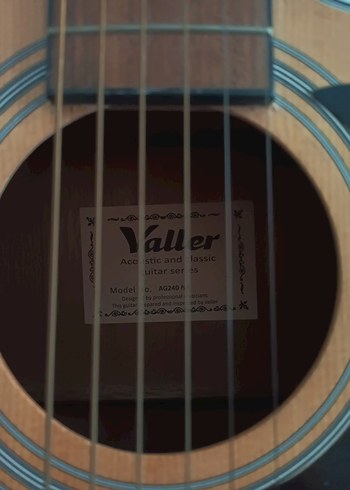 Valler ag240 na Akustik Gitar - Görsel 3