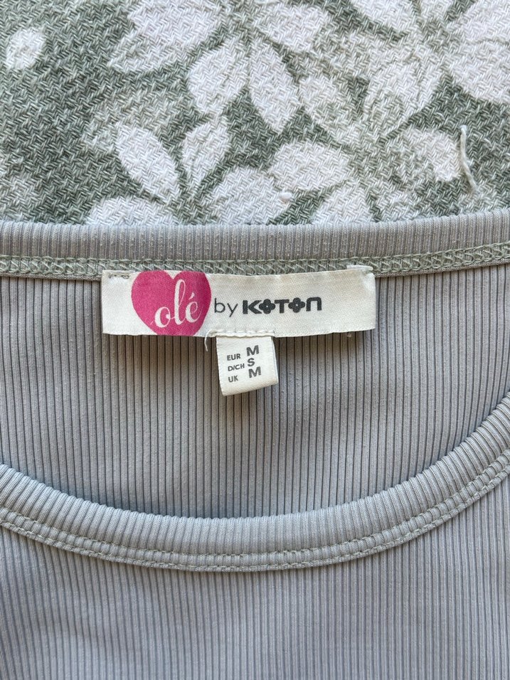 Bej Kadın Kısa Kollu Crop Top - Görsel 2