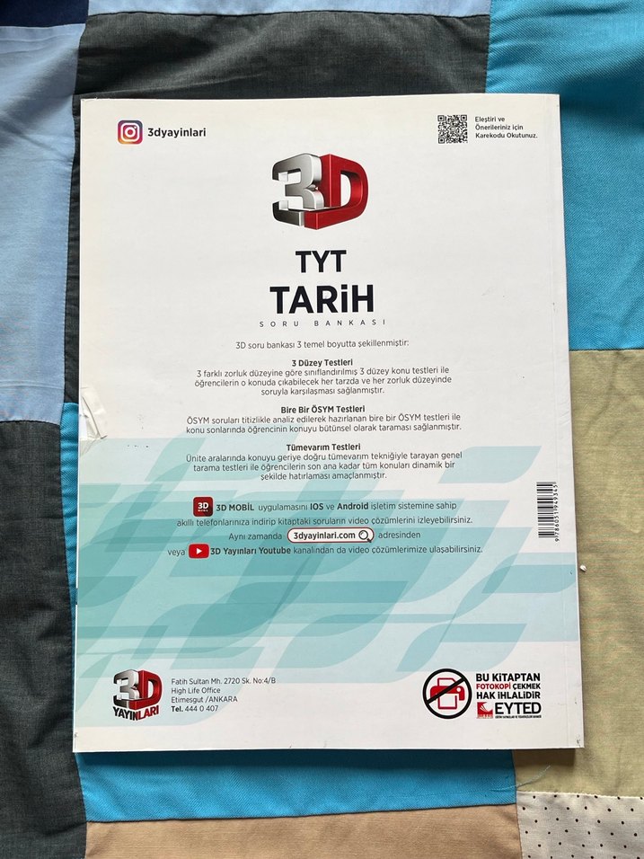 TYT Tarih Soru Bankası 3D Video Çözümlü - Görsel 2