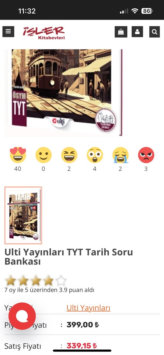 ULTİ TYT TARİH SORU BANKASI - Görsel 2