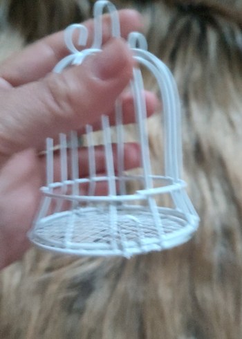 Beyaz Aksesuarı Kafes - Görsel 3