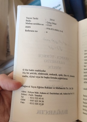 Arapça-Türkçe Türkçe-Arapça Sözlük - Görsel 5