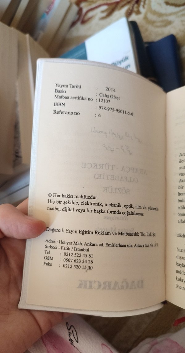 Arapça-Türkçe Türkçe-Arapça Sözlük - Görsel 5