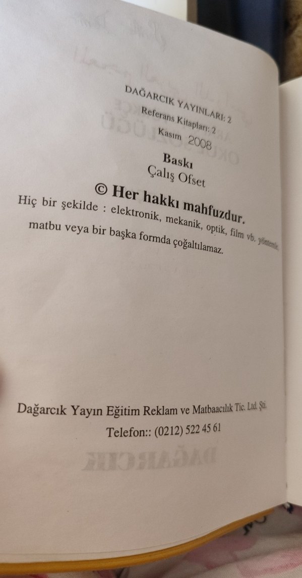 Arapça-Türkçe Okul Sözlüğü Dacacık - Görsel 4